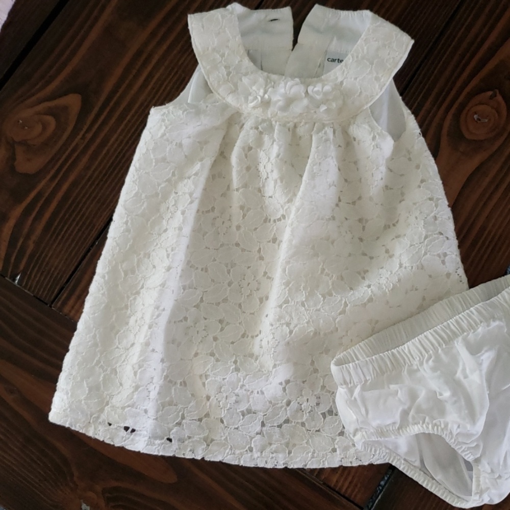 White spring dress